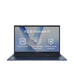ASUS Vivobook 17/X1704VA-AU986Z/3-100U/17,3"/FHD/8GB/512GB/Intel int/bez OS/Blue/2R