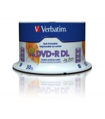 VERBATIM DVD+R DL (8xPrintable, 8,5GB), 50 cake