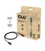 Club3D Adaptér aktivní DisplayPort 1.4 na HDMI HDR (M/M), 2m