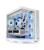 THERMALTAKE Case View 380 TG ARGB, ATX, Průhledná bočnice, 4x 120mm ARGB Fan, bílá