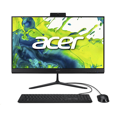 ACER PC AiO Aspire C27-2G_LUBR75825U_65W ,Ryzen 7 5825U,8GB,512GB SSD,Vega 8 Graphics,W11,Black