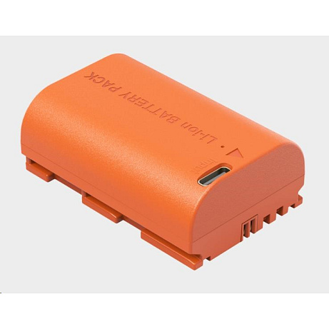 SmallRig 5407 Camera Battery USB-C Rechargeable Canon LP-E6P Orange