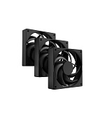 Ventilátor FURY SAI S12 PWM, 3-Pack, Černý