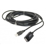 PREMIUMCORD USB 2.0 repeater a prodlužovací kabel A/M-A/F 5m