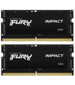 KINGSTON SODIMM DDR5 64GB (Kit of 2) 5600MT/s CL40 FURY Impact PnP
