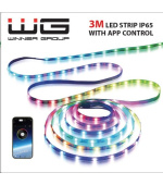 WG - Chytrý LED pásek WG18, 3 metry, s aplikaci, IP 65, USB-A