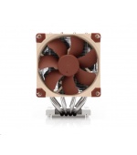 NOCTUA Chladič CPU NH-D9 DX-3647 4U, 2x 92mm, LGA3647, hnědá/stříbrná