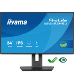 24" iiyama XB2492HSU-B1:IPS,FHD,HDMI,DP,green,HAS