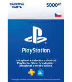 ESD CZ - PlayStation Store el. peněženka - 5000 Kč