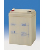 Baterie - CTM CT 12-2,6 (12V/2,6Ah - Faston 187), životnost 5let