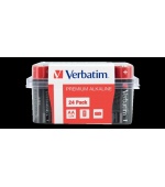 VERBATIM Alkalická Baterie AA 24 Pack / LR6