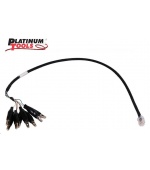 Platinum Tools CA015 - Redukční kabel RJ45 / 8x krokosvorka
