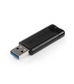 VERBATIM Flash Disk 256GB PinStripe USB 3.0, černá