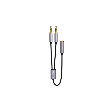 WG Redukce Jack 3,5mm (female) to 2x Jack 3,5mm (male)