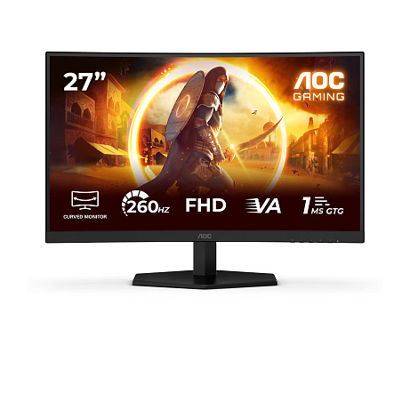 AOC Gaming/C27G42ZE/27"/VA/FHD/260Hz/0,3ms/Černá/3R