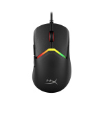 HyperX Pulsefire Saga/Herní/Optická/Pro praváky/26 000 DPI/Drátové USB-A/Černá