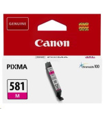 Canon CARTRIDGE CLI-581 purpurová pro PIXMA TS615x, TS625x, TS635x, (237 str.) BAZAR/POŠKOZENÝ OBAL