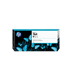 BAZAR - HP 764 Gray Ink Cart, 300 ml, C1Q18A - Po exspiraci