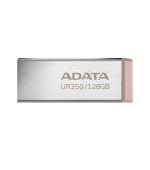 ADATA Flash Disk 128GB UR350, USB 3.2 Dash Drive, kov hnědá