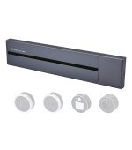 Zásuvková lišta - povrchová Viking LP40G/230V,50Hz/40cm délka/šedá/až 5 modulů/IP20/hliník/povrchová