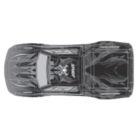 AB35-SJ02 - PVC body Monster Truck (Blue)