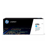 HP Azurová originální tonerová kazeta HP 658X