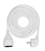 Solight 1z prodlužovací přívod - spojka, 15m, 3 x 1,5mm2, bílá