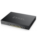 Zyxel XS1930-12HP 8-port Multi-Gigabit Smart Managed PoE Switch with 2 10GbE and 2 SFP+ Uplink, PoE 375W