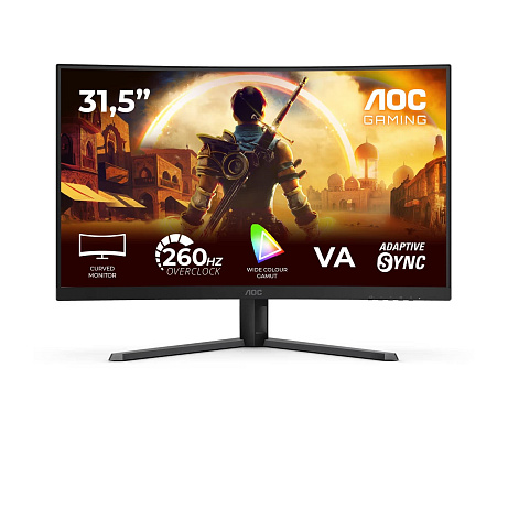 AOC MT VA 31,5" C32G42ZE - Curved VA panel, 1920x1080, 240Hz, HDMI, DP