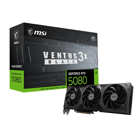 MSI RTX 5080 VENTUS 3X/OC/16GB/GDDR7