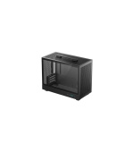 DEEPCOOL Case CH160 PLUS, mATX, Průhledná bočnice, černá