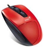 GENIUS myš DX-150X, drátová, 1000 dpi, USB, červená