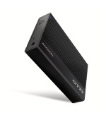 AXAGON EE35-GTR, USB-C 5Gbps - SATA 6G 3.5" RIBBED box, černý