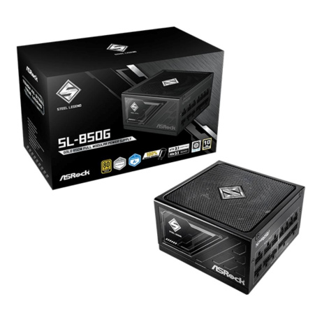 ASROCK zdroj SL-850G,850W, 80Plus Gold, 135 mm, ATX 3.1