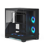 Fractal Pop 2 Vision/Midi Tower/Transpar./Černá