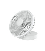 Platinet PRDF0396 skládací stolní ventilátor 19 cm, akumulátor 2400 mAh, bílá