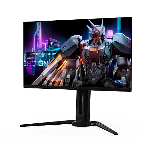 BAZAR GIGABYTE LCD - 27" Gaming monitor AORUS FO27Q5P, OLED, 2560 x 1440 QHD, 500Hz, 1.5M:1, 300cd/m2, ROZBALENO