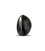 Genius Ergo 8250S/Vertikální/Optická/Pro praváky/1 600 DPI/Bezdrátová USB/Černá-zlatá