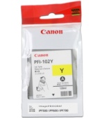 CANON INK PFI-102 YELLOW iPF-500, 600, 700