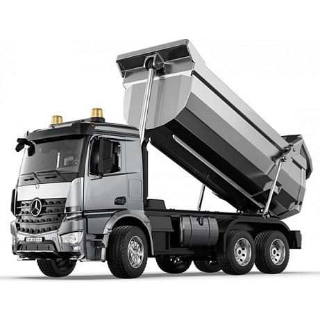 RC sklápěč Mercedes-Benz Arocs 1:20 šedá