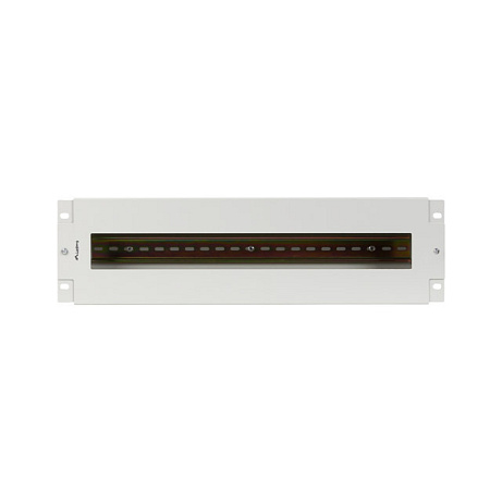 19" 3U NAPĚŤOVÝ ROZVÁDĚČ S DIN LIŠTOU TS-35 ŠEDÝ LANBERG