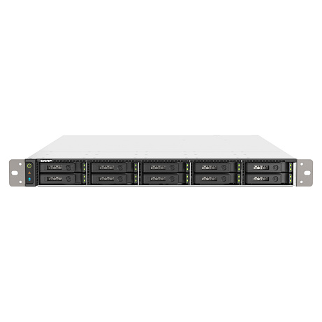 QNAP TS-h1090FU-7302P-64G (AMD EPYC, 64GB ECC RAM, 10x 2,5" U.2/U.3/SATA, 2x 2,5GbE, 2x 25Gb SFP28)