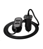TRACER nabíječka do auta 12-24V Multicharge 3xUSB 7,2A + PD 18W