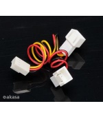 AKASA - rozbočovač ventilátoru - 3-pin