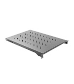 LANBERG19" PEVNÁ POLICE 1U/483X700MM MAX. NOSNOST DO 15 KG ČERNÁ