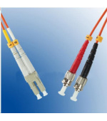 LEXI-Net Patch kabel 50/125, LC-ST, 3m duplex