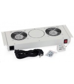 TRITON Ventilační jednotka spodní(horní) pro RBA-A6, RUA-1V-230V/15W termostat, šedá