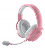 RAZER sluchátka Barracuda X - Quartz Pink, Bluetooth