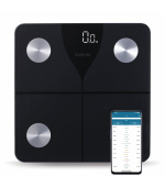 Salente SlimFit, chytrá osobní diagnostická fitness váha, Bluetooth, černá