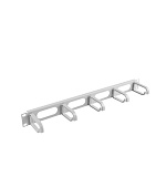 LANBERG 19" PANEL PRO SPRÁVU KABELŮ 5 KROUŽKŮ - TYP B 1U ŠEDÝ